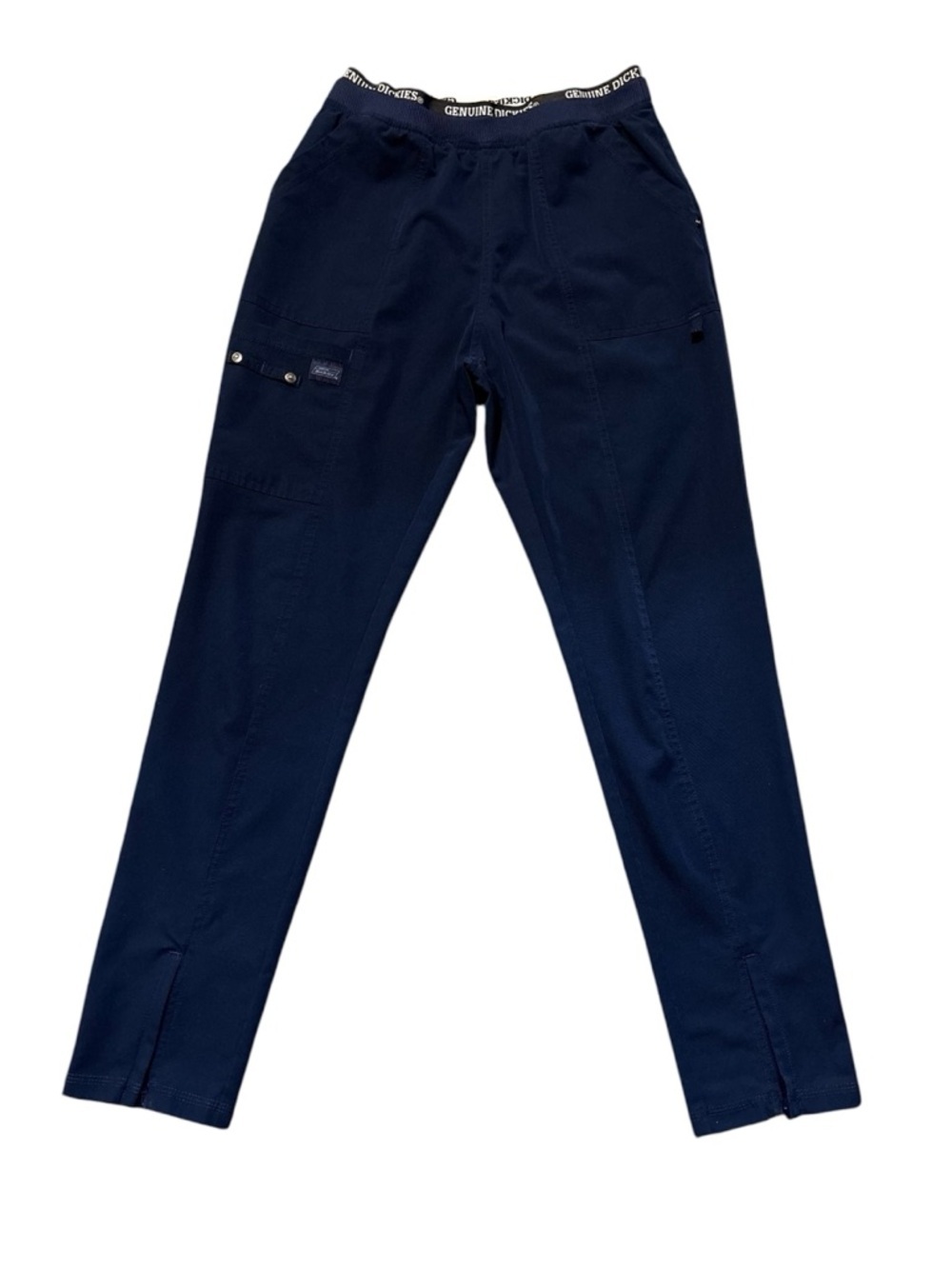 Dickies Scrub Pants > Navy Elastic Waist Men or Women Size Small Workwear
